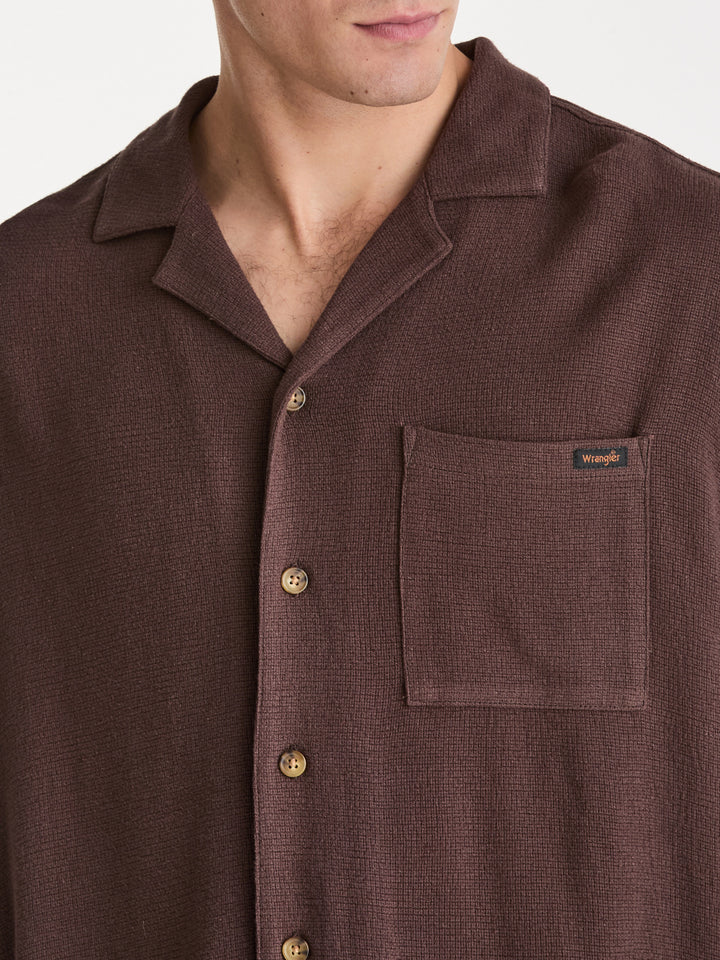 Box Resort Shirt - Driftwood