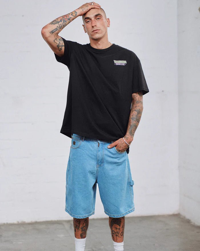 Ace Box Fit Tee - Black - Chillis & More NZ