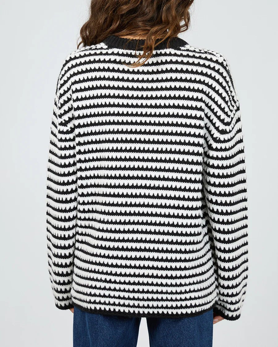 Bambi Knit Jumper - Black - Chillis & More NZ