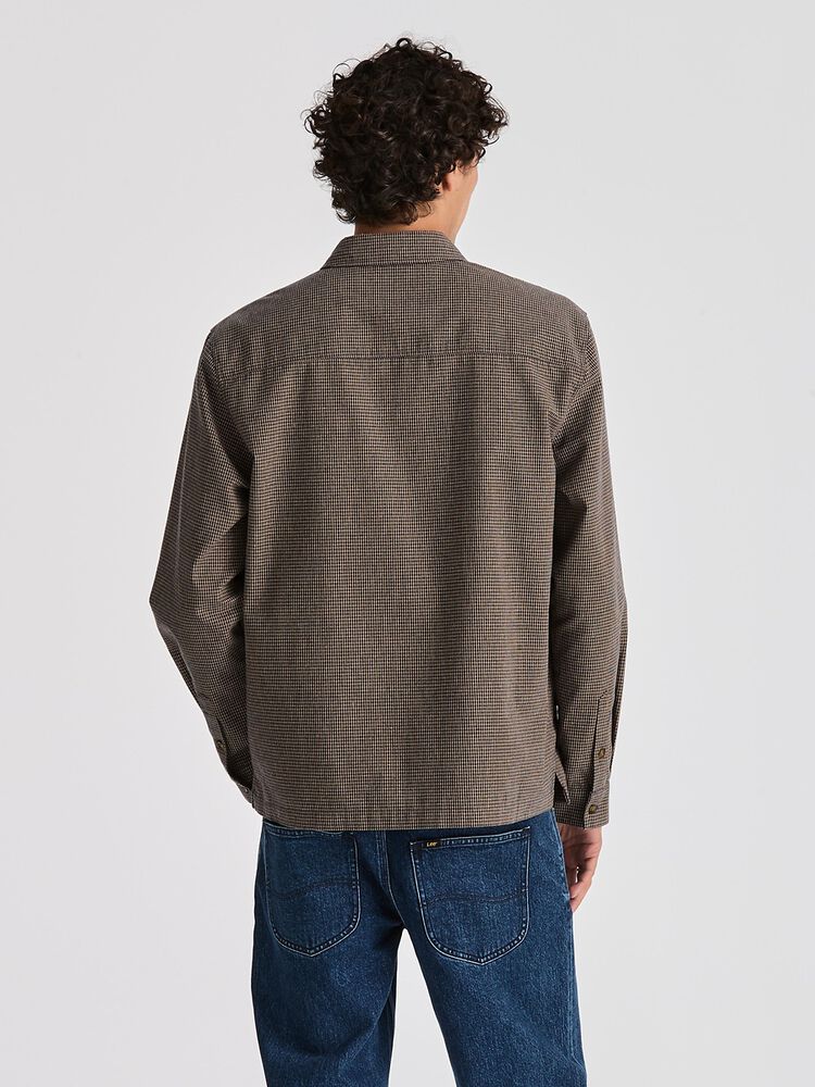Bateman LS Shirt - Navy Check - Chillis & More NZ