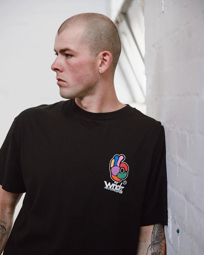 Benny Box Fit Tee - Black - Chillis & More NZ