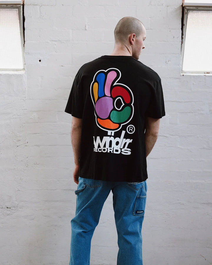 Benny Box Fit Tee - Black - Chillis & More NZ