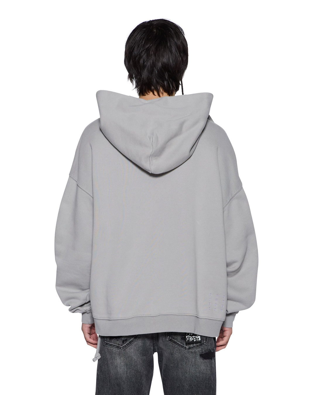 Blasted Hoodie - Smoke Grey - Chillis & More NZ