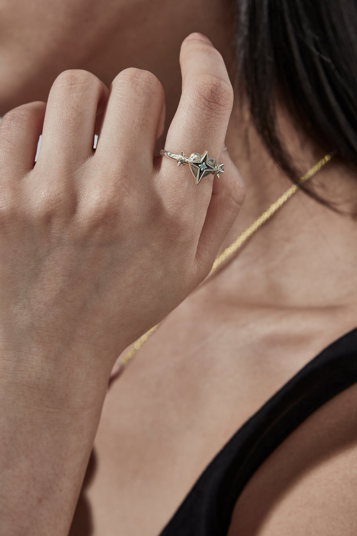 Celestial Heart Ring - Chillis & More NZ
