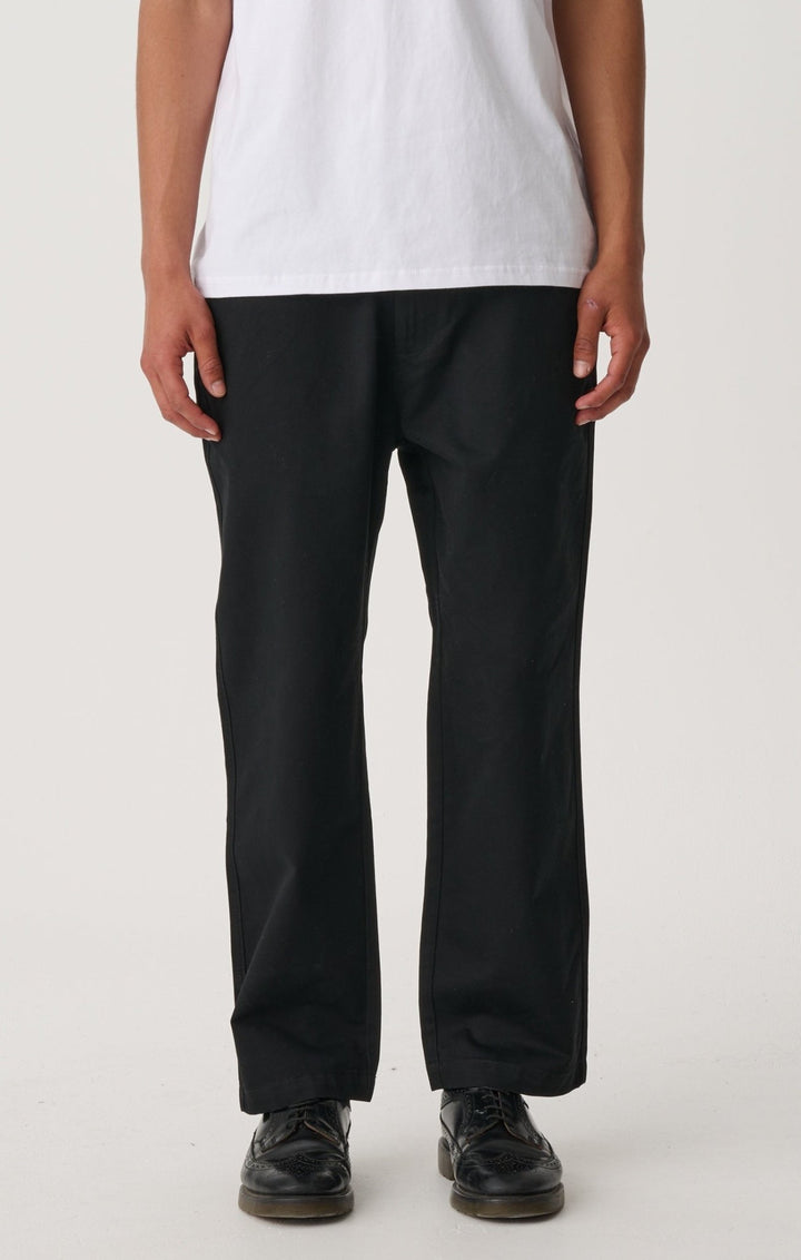 Chino Pant Twill - Black - Chillis & More NZ