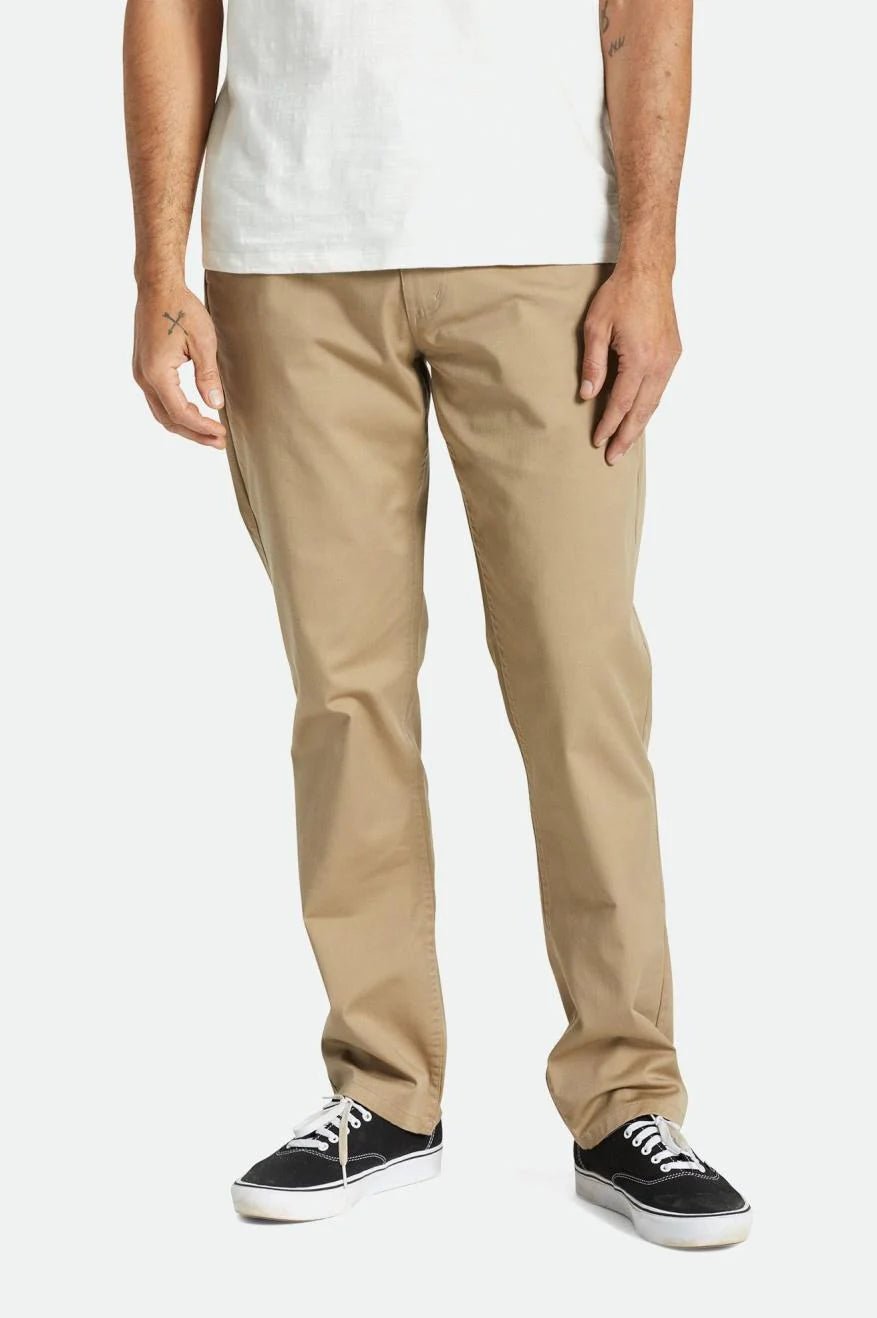 Choice Chino Regular Pant - Khaki - Chillis & More NZ