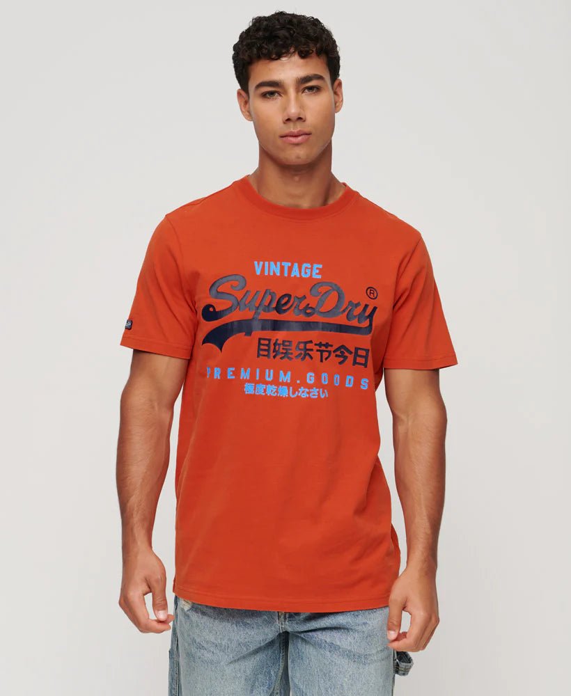 Classic VL Heritage Tee - Rust Orange - Chillis & More NZ