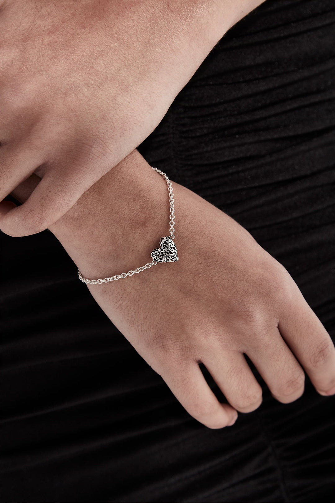 Death Metal Hearts Bracelet - Chillis & More NZ