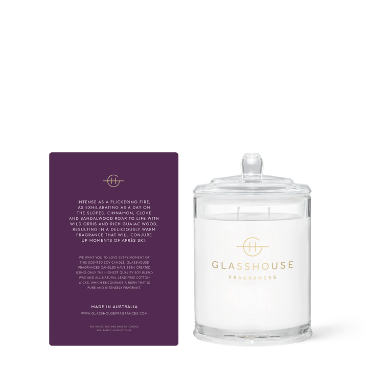 Fireside in Queenstown Candle 380g - Chillis & More NZ