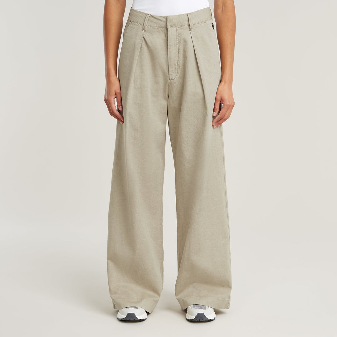 Fluid Wide Leg Pants - Dark Brick - Chillis & More NZ