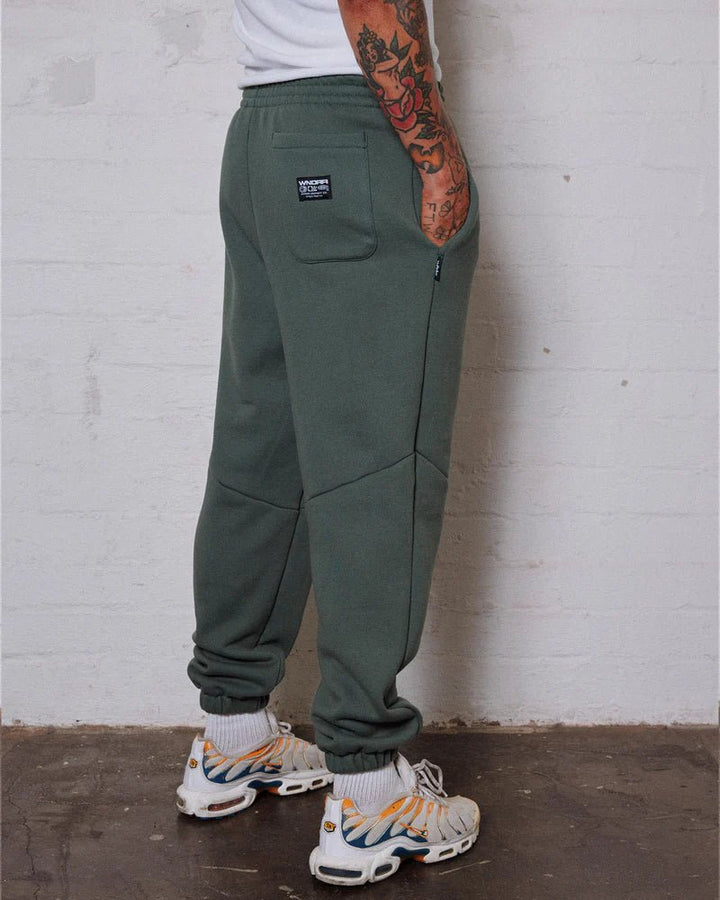Halo Baggy Trackpant - Dark Green - Chillis & More NZ