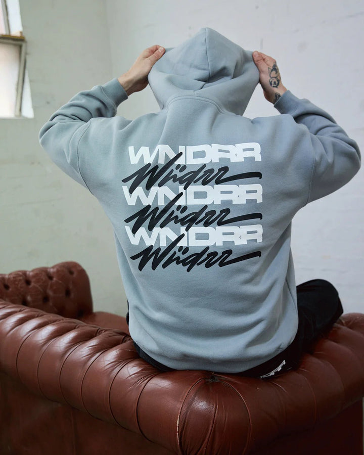 Hex Hood Sweat - Cement Grey - Chillis & More NZ