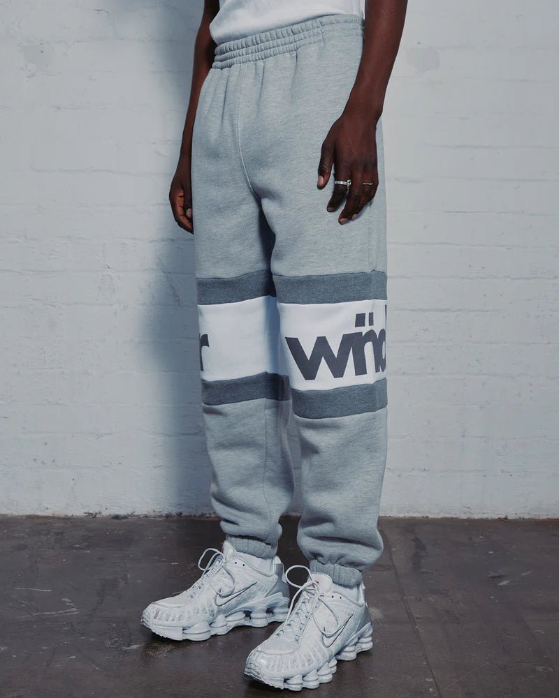 Junction Baggy Trackpant - Grey Marle - Chillis & More NZ