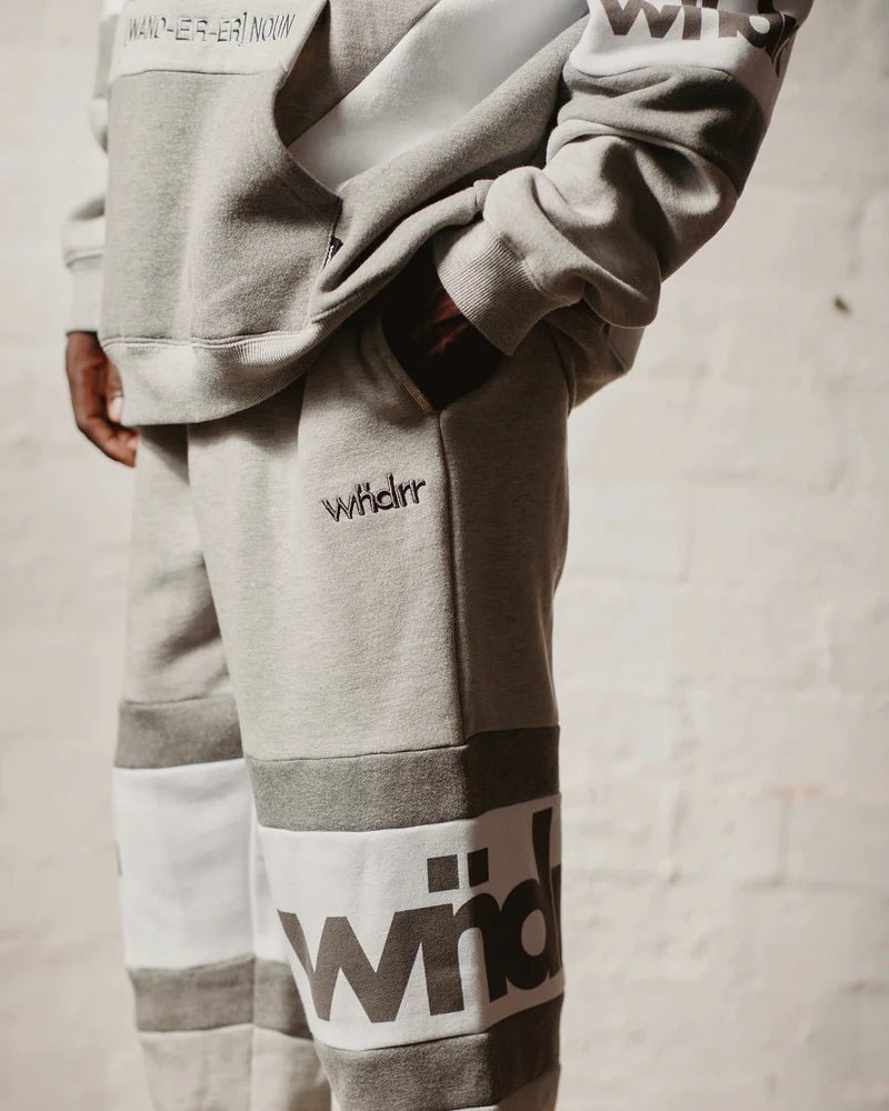 Junction Baggy Trackpant - Grey Marle - Chillis & More NZ