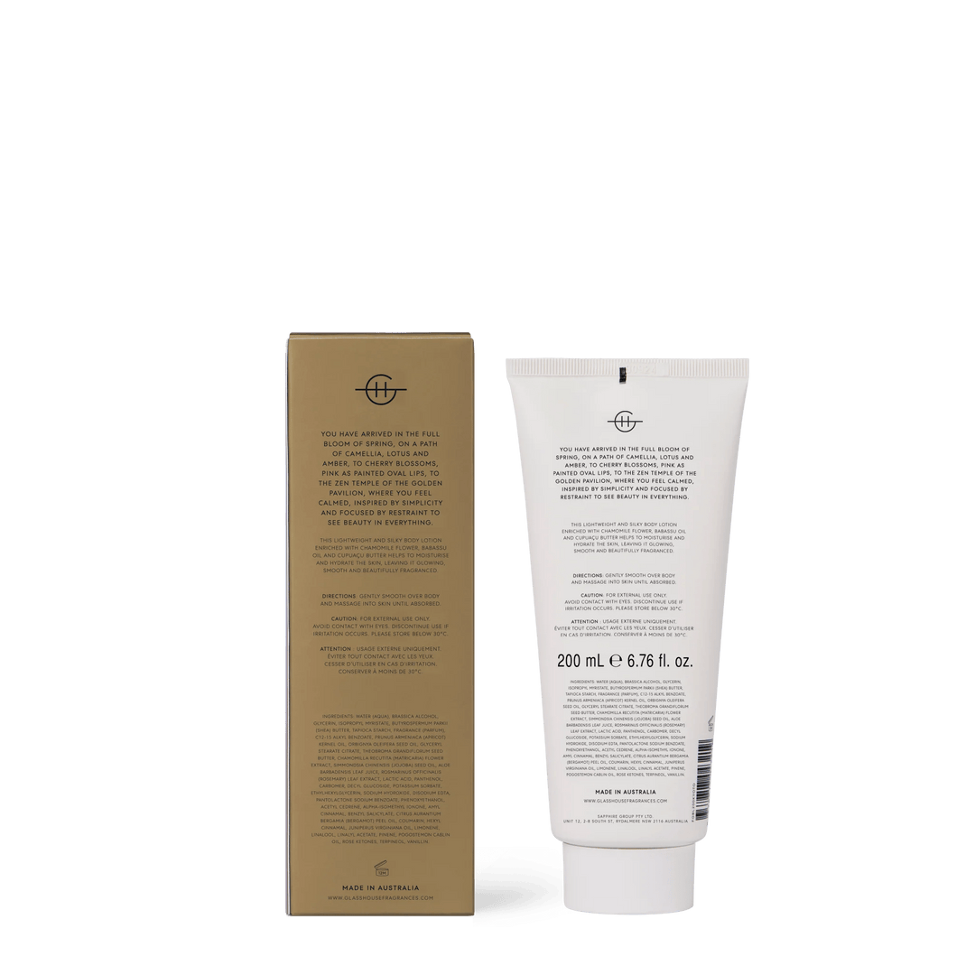 Kyoto in Bloom Body Lotion 200ml - Chillis & More NZ