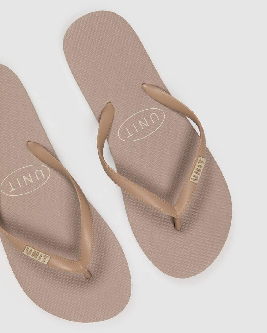 Ladies Flip Flops - Mellow in Brown - Chillis & More NZ