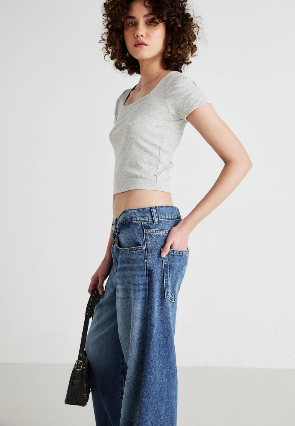 Larrie High - Rise Baggy Jean Talea Wash - Chillis & More NZ