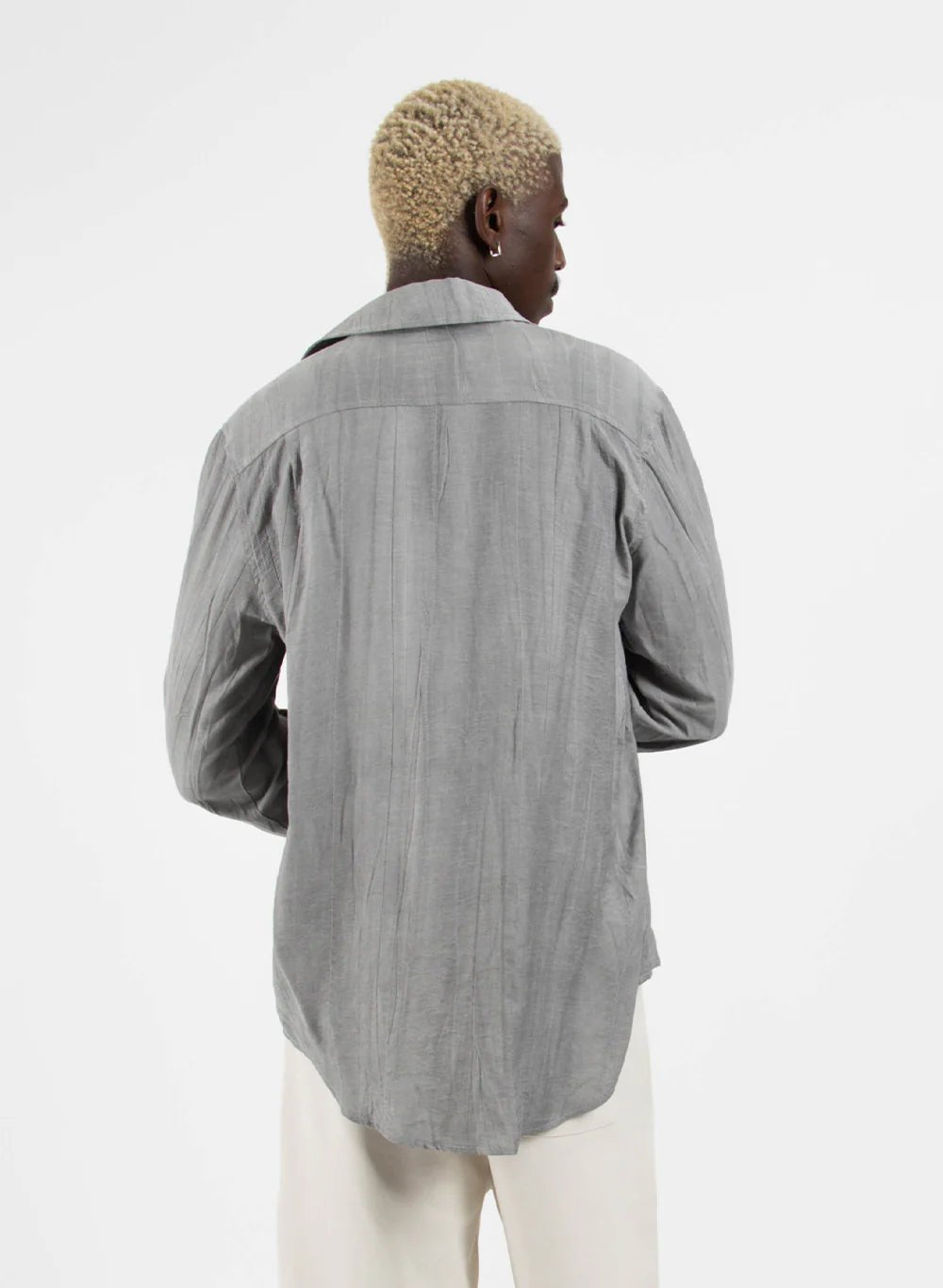 Linen Sunday Shirt - Coal - Chillis & More NZ