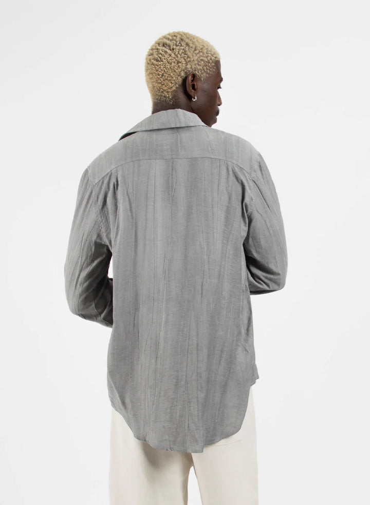 Linen Sunday Shirt - Coal - Chillis & More NZ