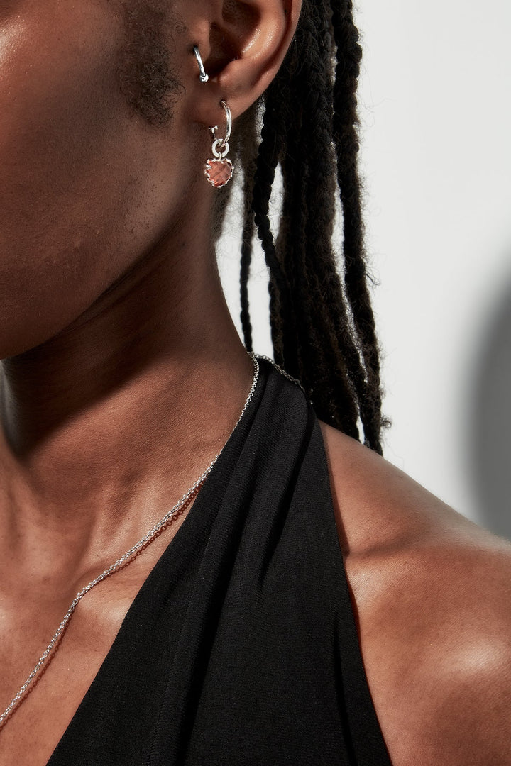 Love Anchor Earrings - Citrine - Chillis & More NZ