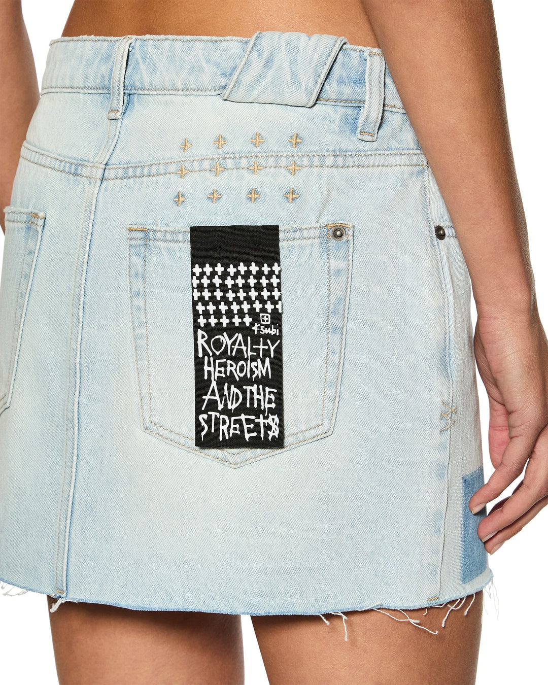 Low Rider Mini Sense Skirt - Denim - Chillis & More NZ