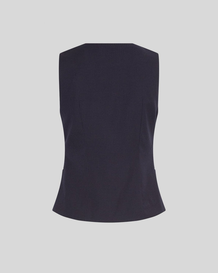 Maelynn Vest Stripe - Sky Captain - Chillis & More NZ