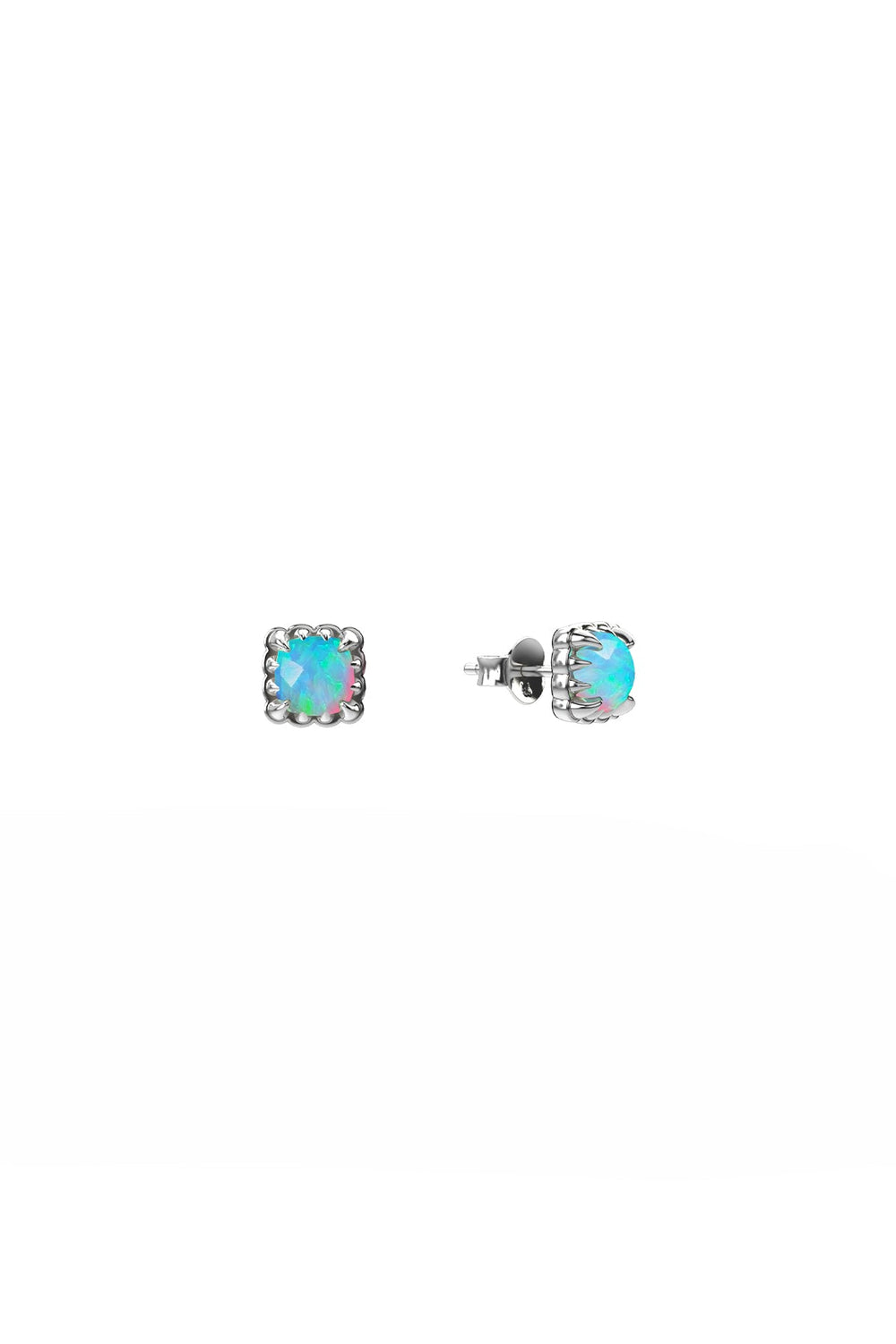 Mini Claw Studs - Opal - Chillis & More NZ
