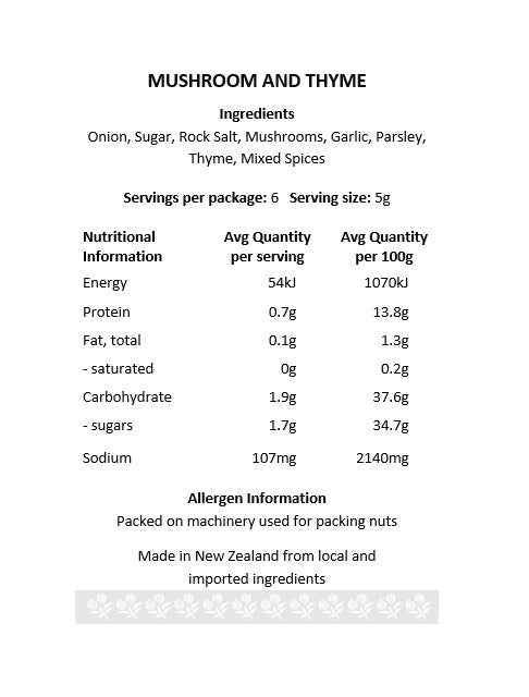 Mushroom & Thyme Dip - Chillis & More NZ