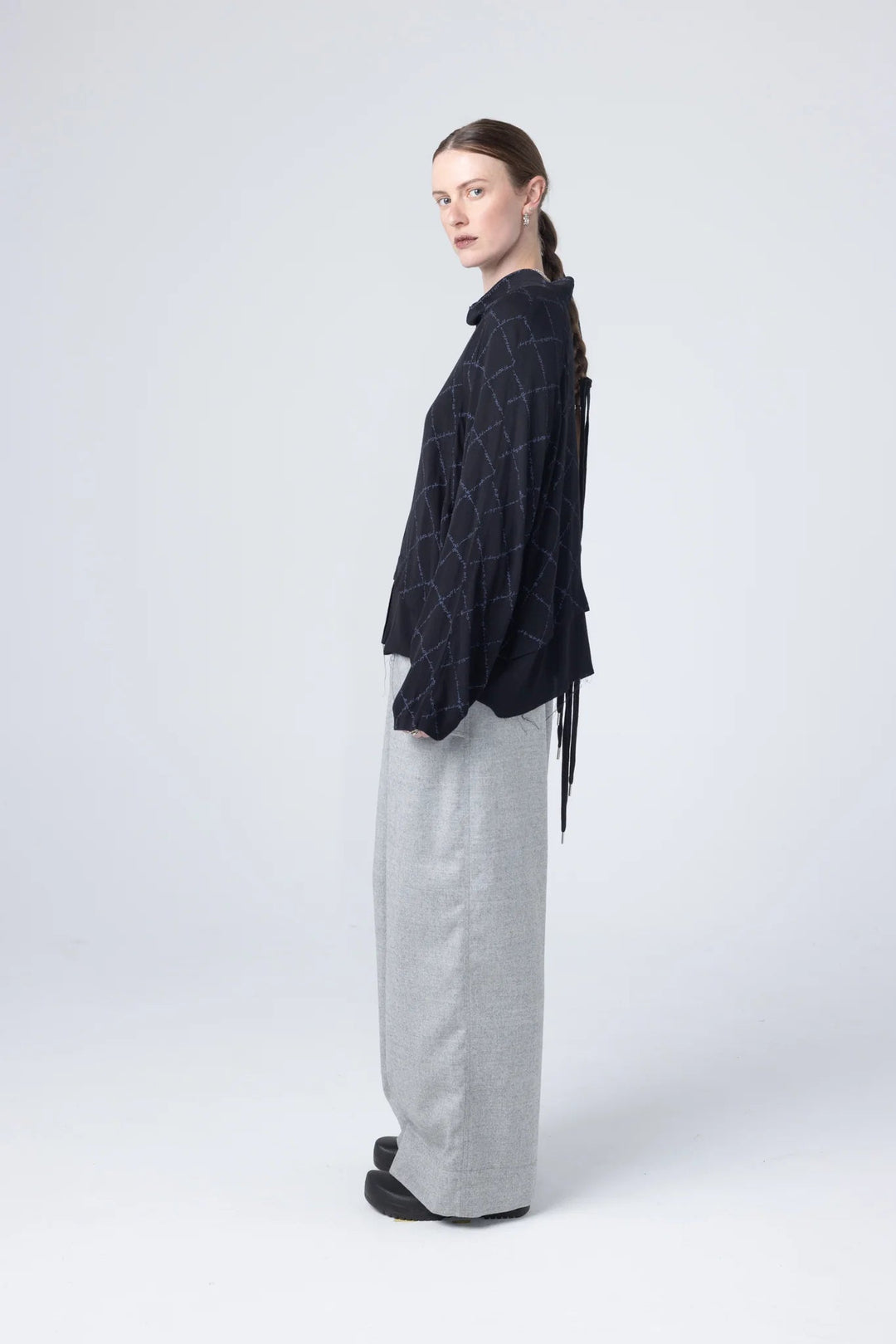 Parka Sweater - Midnight Net - Chillis & More NZ