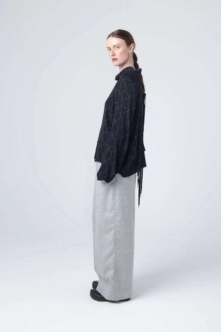 Parka Sweater - Midnight Net - Chillis & More NZ