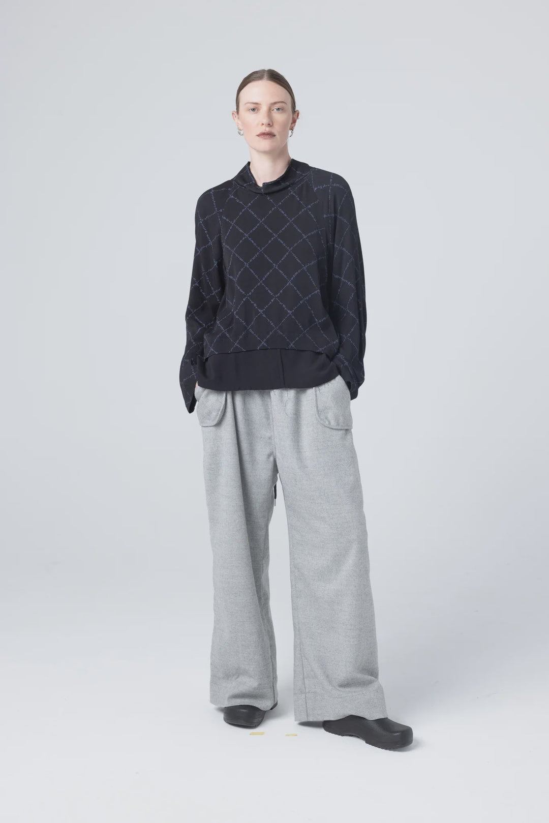 Parka Sweater - Midnight Net - Chillis & More NZ