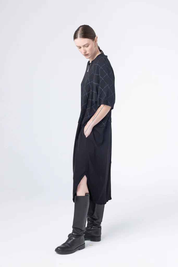 Parkway Dress - Midnight Net - Chillis & More NZ