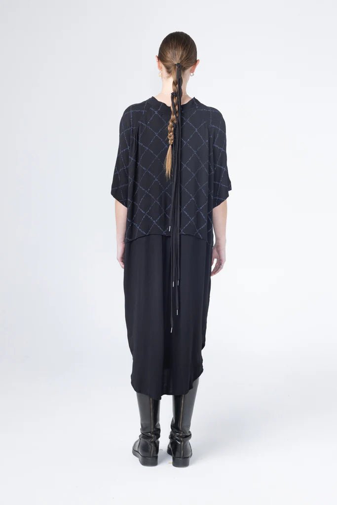 Parkway Dress - Midnight Net - Chillis & More NZ