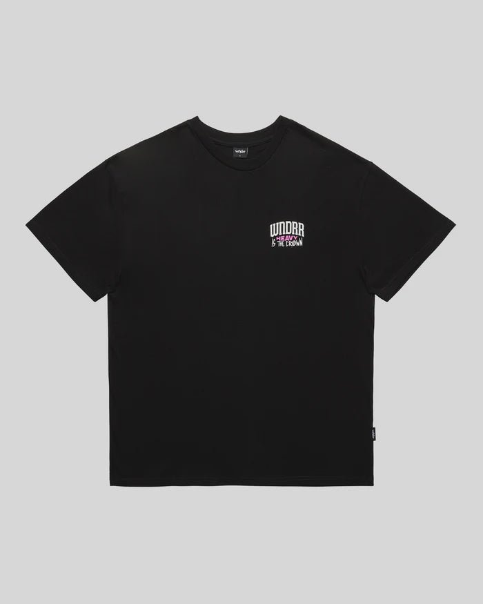 Pledge Box Fit Tee - Black - Chillis & More NZ