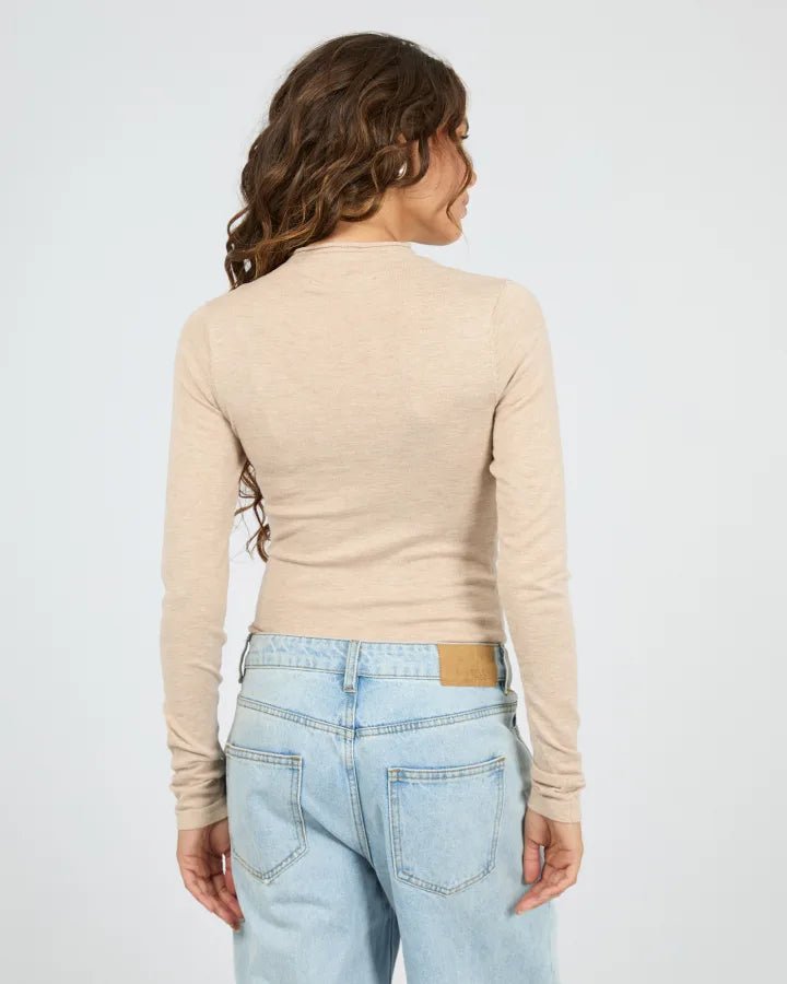 Priya Layering Long Sleeve - Oat - Chillis & More NZ