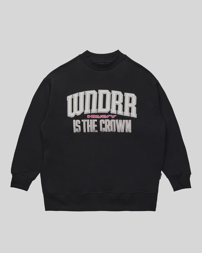 Prologue Crew Sweater - Black - Chillis & More NZ