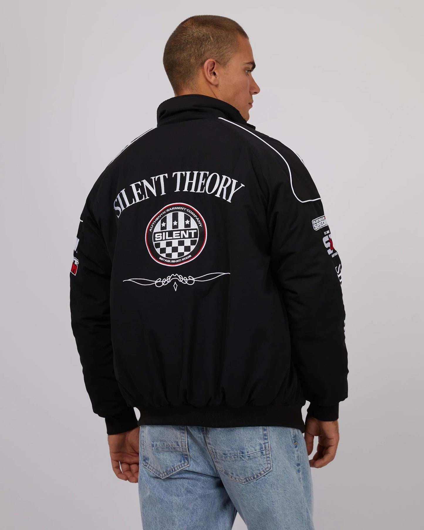 Racer Jacket - Black - Chillis & More NZ