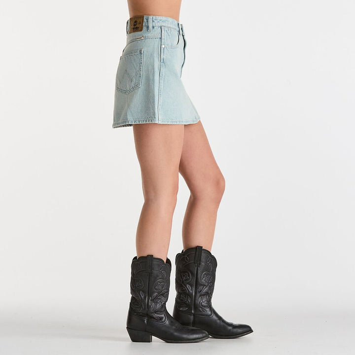 Repair Mini Skirt - Sun Bleached - Chillis & More NZ