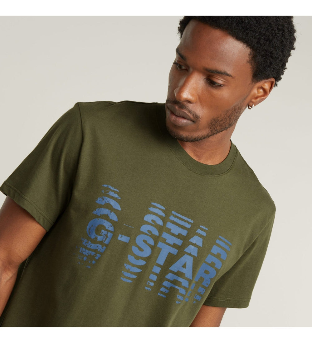 Shattered GR Tee - Shadow Olive - Chillis & More NZ