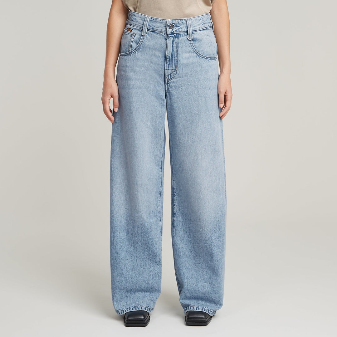 Skater High Loose Jean - Sun Faded Blue Cape - Chillis & More NZ