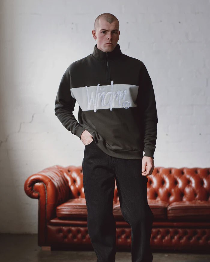 Starter Panel 1/4 Zip Sweat - Chillis & More NZ