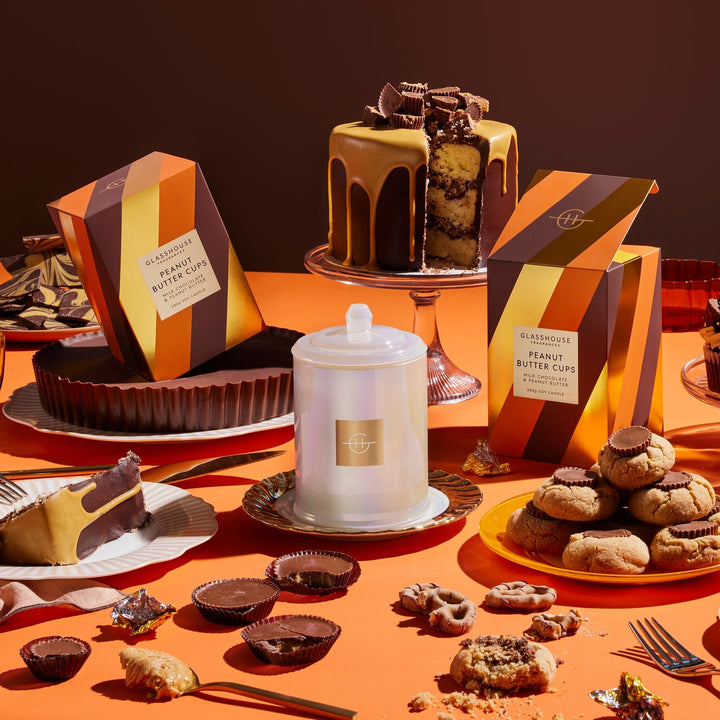 Sugar Coated Peanut Butter Cups 380g Candle - Chillis & More NZ