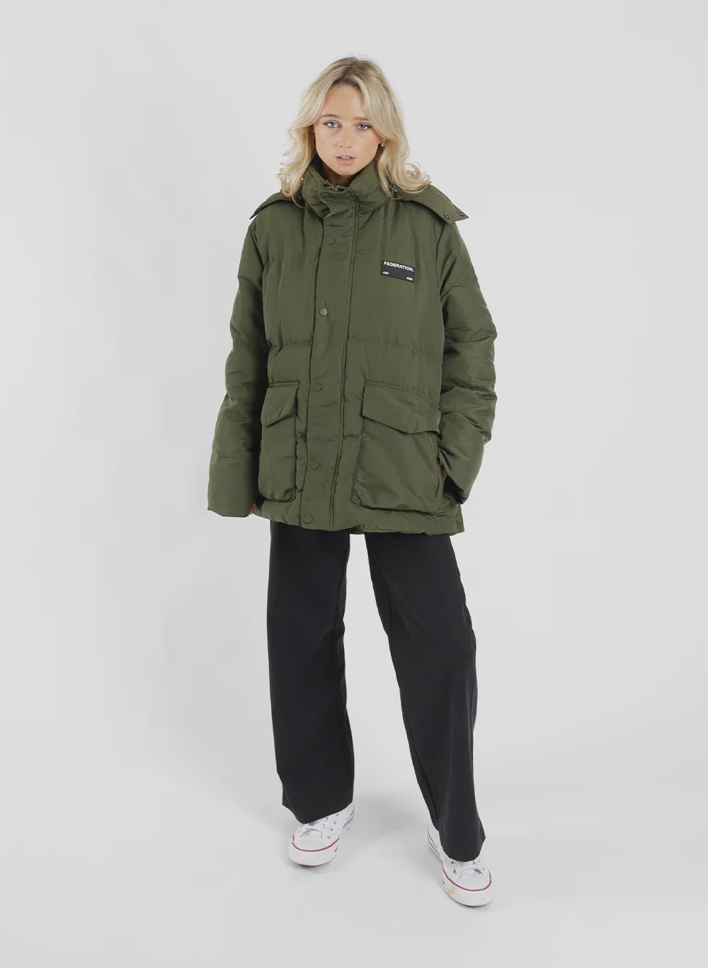 Surround Jacket Military – Chillis More NZ