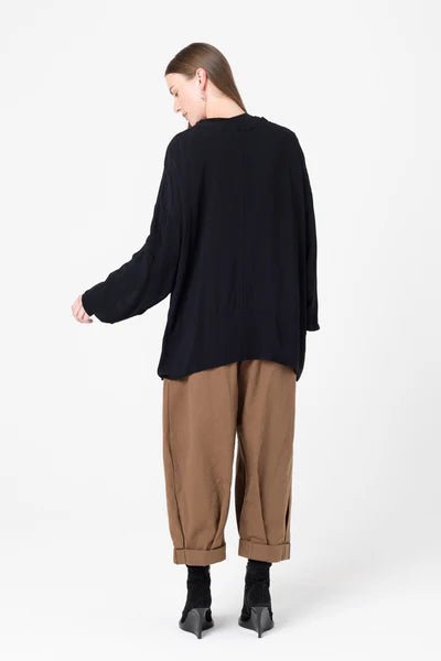 Tangle Sweater - Black Sheer - Chillis & More NZ