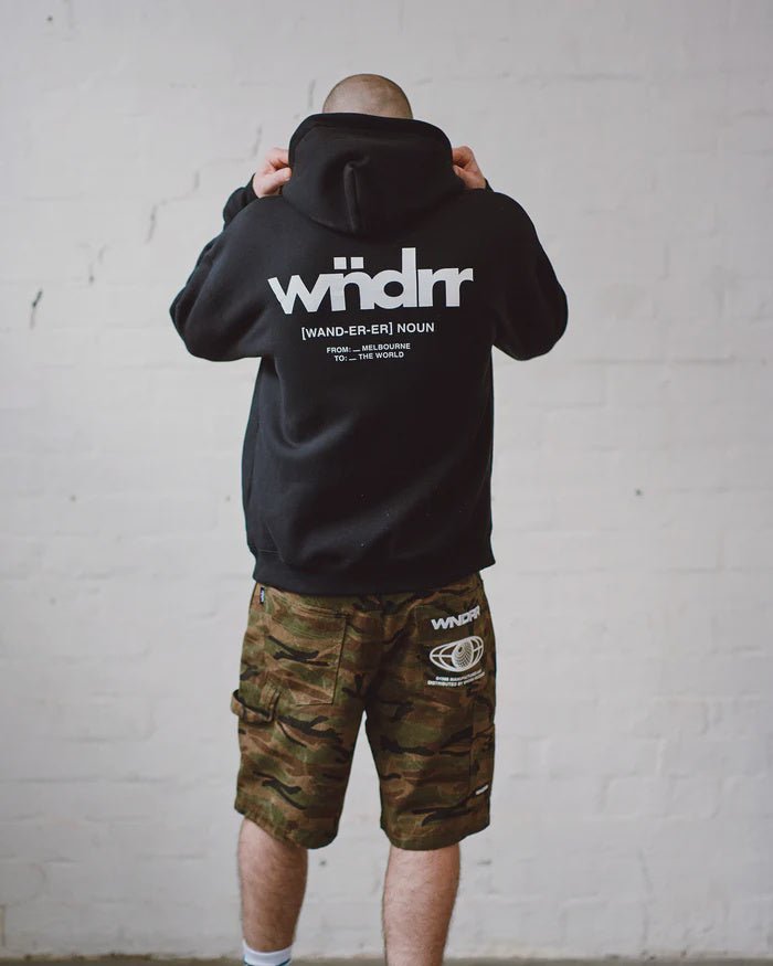 The World Hood Sweat - Black - Chillis & More NZ