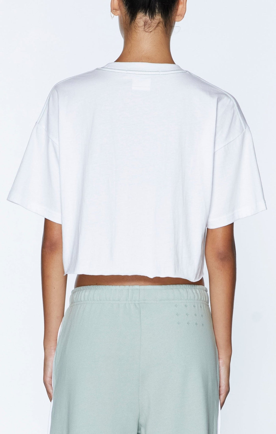 Unchained Oh G Crop Top - White - Chillis & More NZ