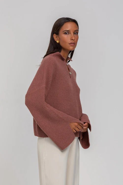 United Sweater - Rosy Brown - Chillis & More NZ