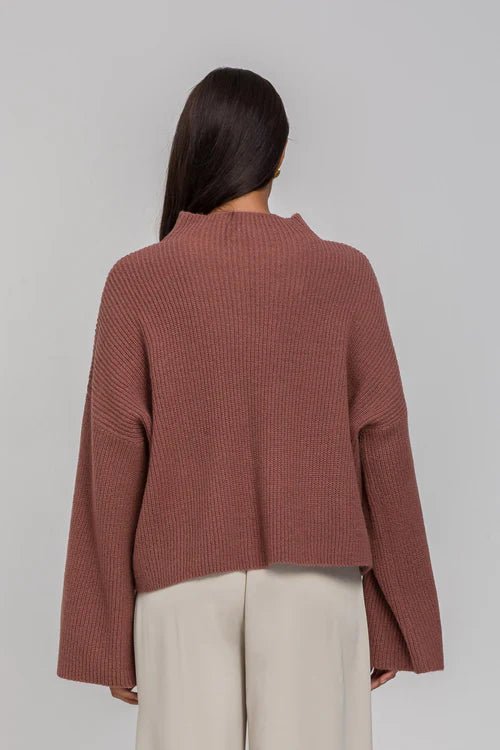 United Sweater - Rosy Brown - Chillis & More NZ