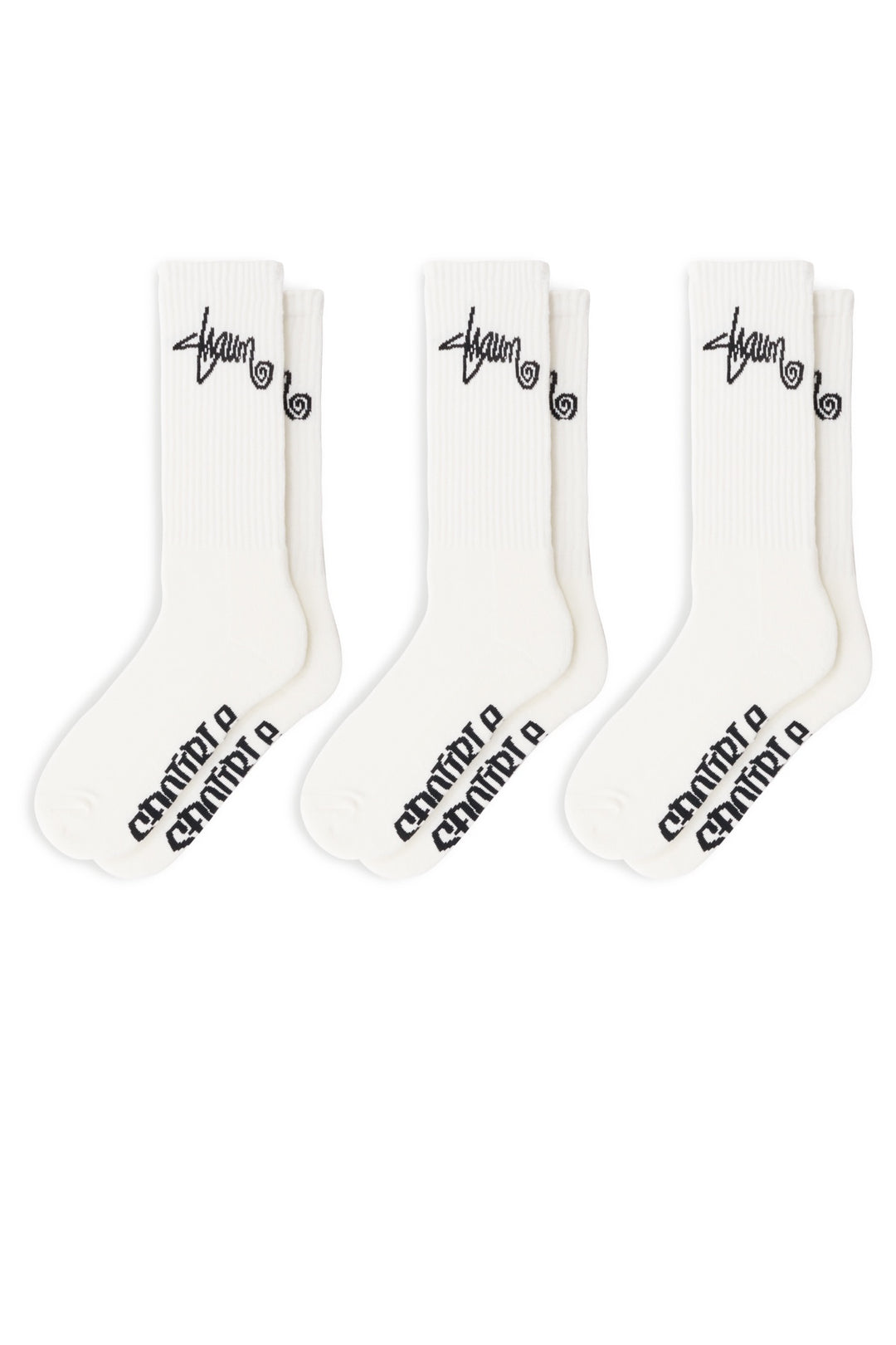 Standard Shawn Sock 3PK - White
