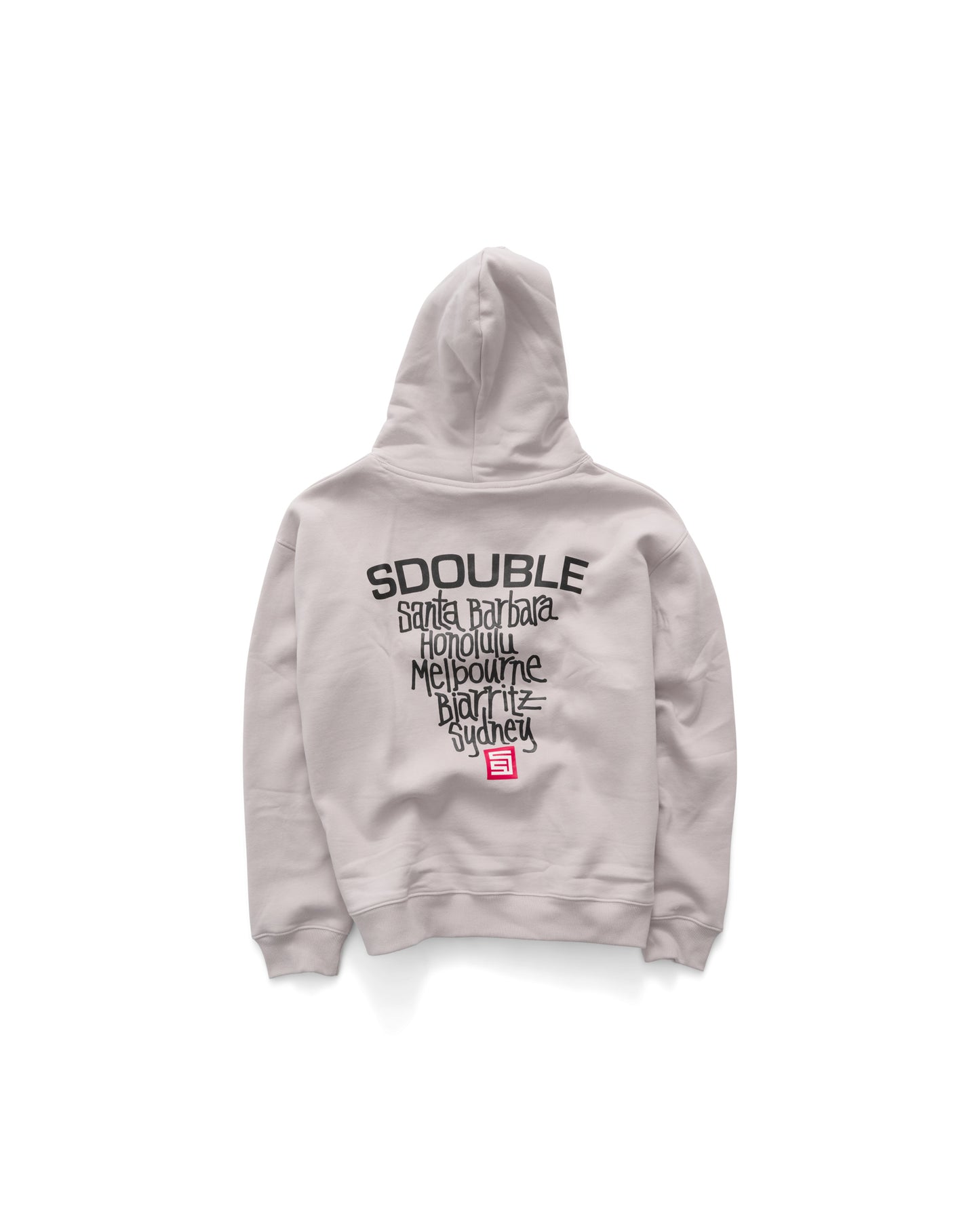 Cities Fleece Hood - Ice Grey